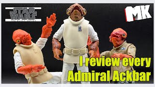 I reviewed every Black Series Admiral Ackbar. Here's what happened next