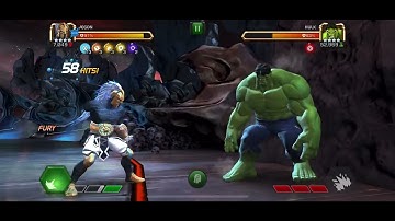 4-Star Aegon max combo synergy Dominates Rol Hulk final boss