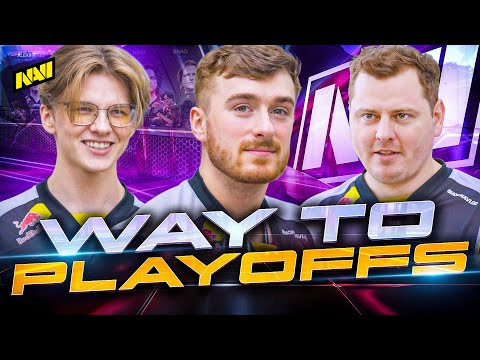 Our way to the Playoffs | NAVI EMEA Stage 2 VLOG