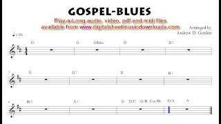 Medium tempo Gospel-Blues to practice along with. Medium tempo Gospel-Blues to practice along with.