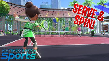 How to get a Perfect Serve Every Time! (Nintendo Switch Sports Tennis Ultimate or Ultra Serve)