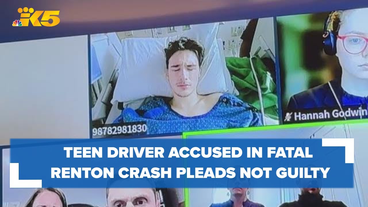 Teen driver accused in fatal Renton crash pleads not guilty - YouTube