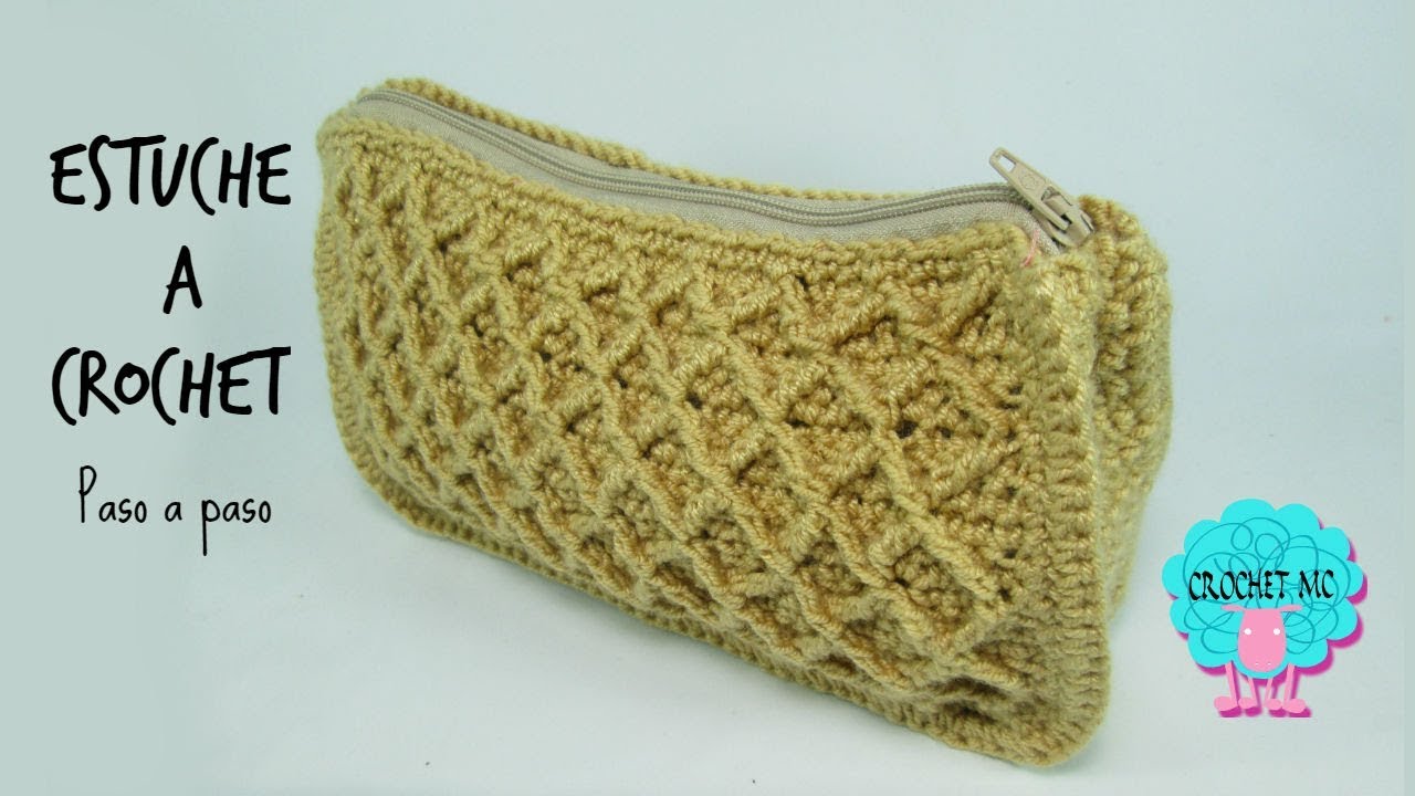 Tutorial cartuchera a crochet