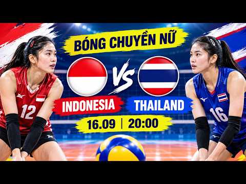 🔴 WOMEN'S VOLLEYBALL | INDONESIA VS THAILAND | DRAMATIC EVERY SET