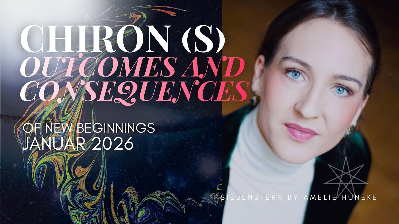 Januar 2026 ⚜ CHIRON stationär ⚜ Wegbereitende Schritte & Umsetzungskraft im kosmischen Bewusstsein