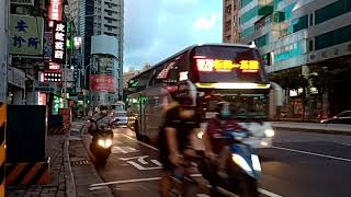 847區間、1070、藍37、藍38路線公車行經南雅站(西元2021年07月20日)