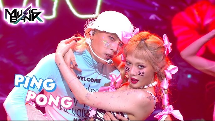 Ping pong - HyunA & Dawn #PingPongChallenge #kpop #hyuna #dawn #BellaC, pingpong