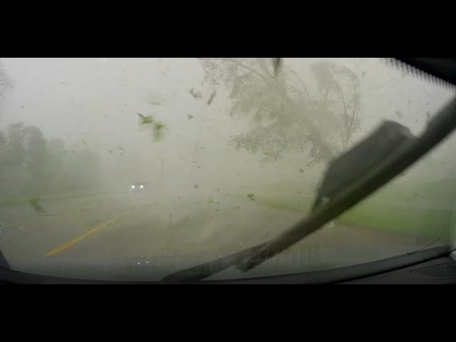 Storm Chaser Impacted By Tornado - WMIWX Live Storm Chasing 05/07/2024 - Portage, MI class=