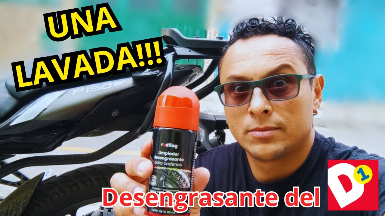 Probé el DESENGRASANTE de CADENA de MOTOS del D1: ¿Funciona o es dinero perdido?
