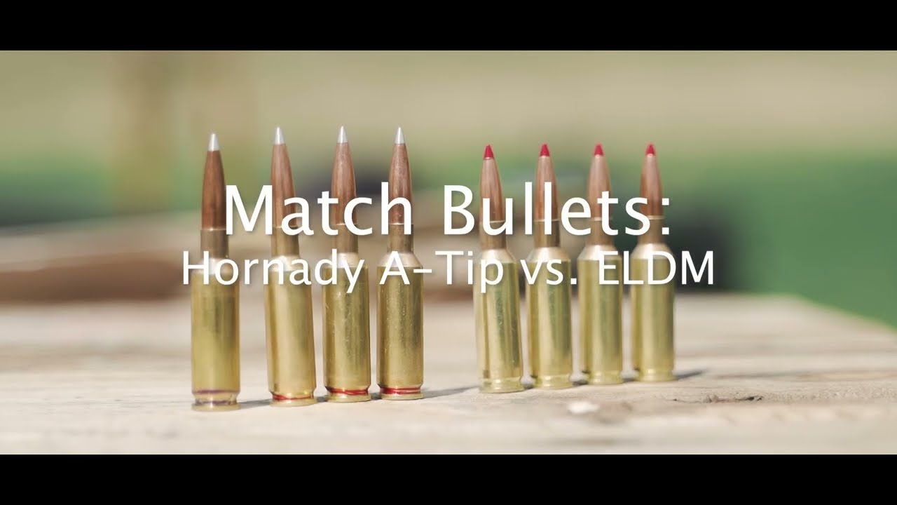 Пули Hornady A-TIP против пуль ELD-M