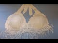 طريقه عمل برا او صدريه من الكروشيه منتهي الشياكه