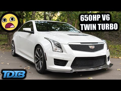 A Twin Turbo V6 Cadillac Makes No Sense (650HP ATS-V)