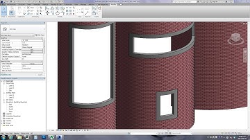Revit Tips - Adaptive Curved Frame for Curved Walls