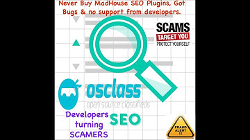 MadHouseSeo Bugs and no support from developers