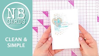 Clean and Simple Card Tutorial [2023/01] Thankful for You