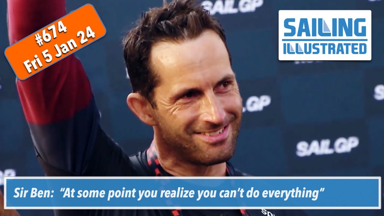 SI #674 — Sir Ben (GBR) steps down from helming his Sail GP team to concentrate on the AC