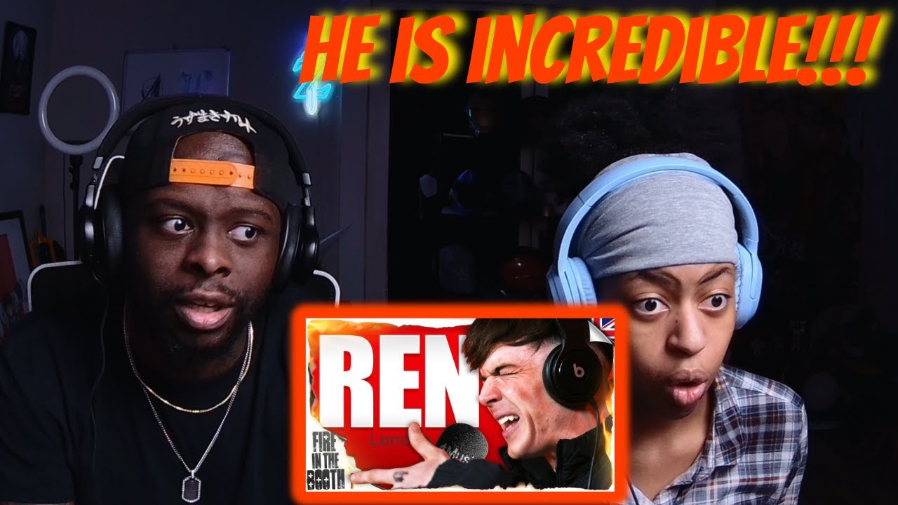 REN - Fire in the Booth Reaction | He Was Spittin FIRE!!!
