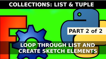 FreeCAD Python 2 of 2: Create & access collections. FOR loop to plot sketch elements on a face