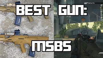 Call of Duty: Ghosts MULTIPLAYER GAMEPLAY - "Best Gun Setup" - MSBS - (CoD Ghost Online)