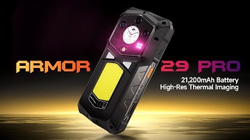 Introducing Ulefone Armor 29 Pro Series: 21,200mAh Monster, Thermal Imaging Apex!