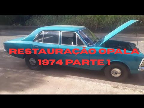 Restauração Opala Especial 1974 — parte 1