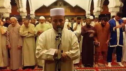 القارئ محمد حسوة الليلة 6 من رمضان 1438 من مسجد محمد السادس بفرنسا