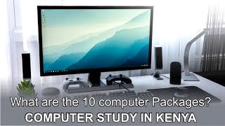 Introduction to Computer:  Certificate in computer packages | Computer Programs in Kenya