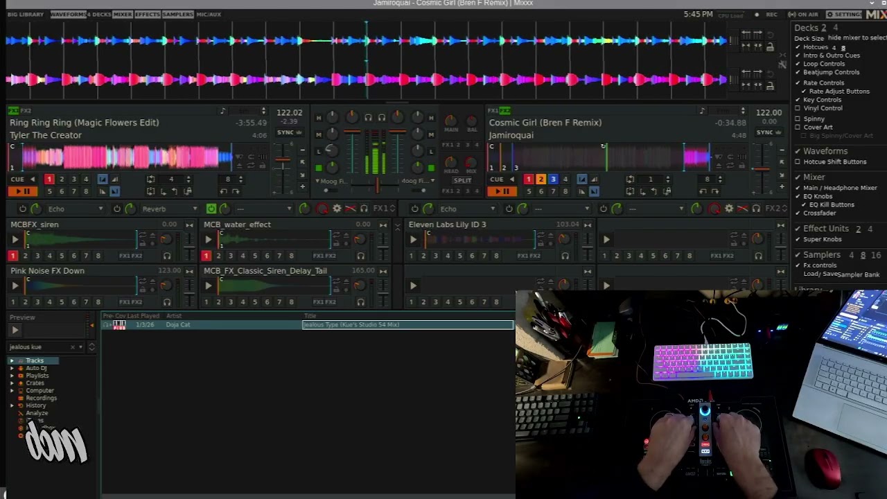 DJing with a Raspberry Pi 500+ and MixxxDJ (1 Hour Of Club & House Music)