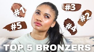 TOP 5 CLEAN BEAUTY BRONZERS // my top 5 favorite clean bronzer formulas and shades!