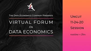 The Data Economics Company Presents The Virtual Forum On Data Economics