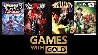 Xbox Games with Gold - August 2016