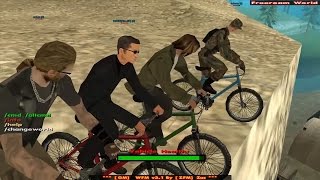 Funny moments with friends in San Andreas Multiplayer