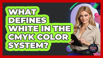 What Defines White In The CMYK Color System?
