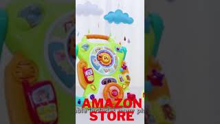 iplay, ilearn 3 in 1 baby walker sit to stand toys, kids activity center, toddlers Purchase Amazon screenshot 4