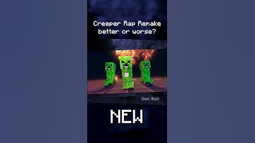 Thumbnail of Creeper Rap THEN vs NOW #minecraft