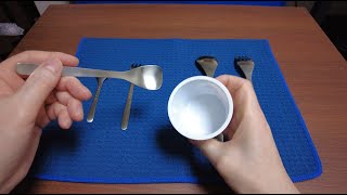 vlog 221【柳宗理 spoon fork】500 デザイン 機能 実用性 特にアイススプーン ヨーグルト底すくいやすい カップ余りも取れやすい