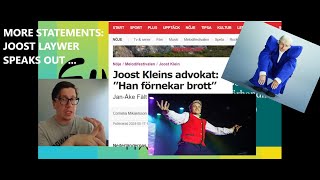 #eurovision Weekly Updates !! Joost Kleins Lawyer Speaks Out : "He Denies Crime" #reaction