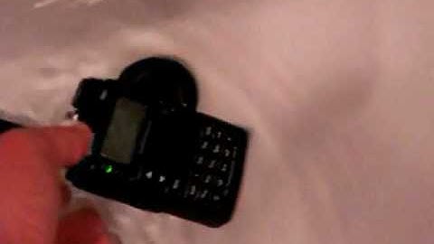 vx-8r under water test