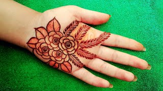 Best Of Rose Mehndi Designs For Front Hands Free Watch Download Todaypk