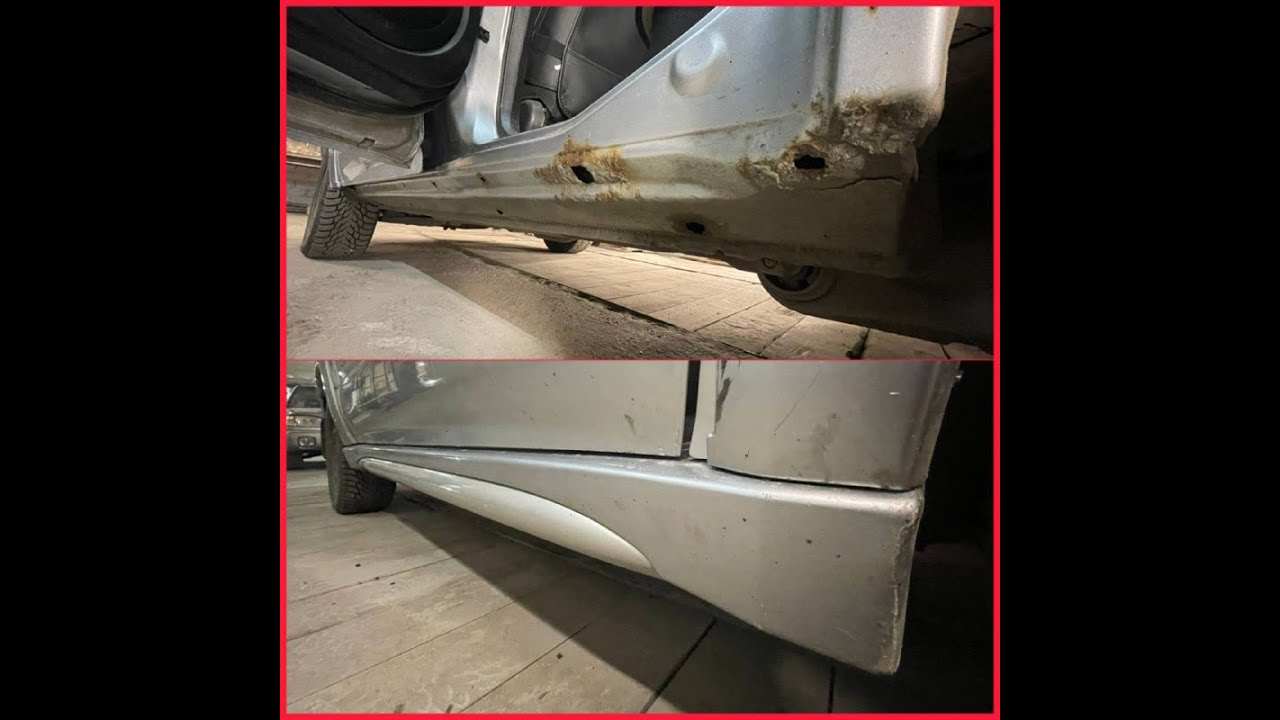 Кузовной ремонт Митсубиси Аутлендер ( Mitsubishi Outlander ) - YouTube