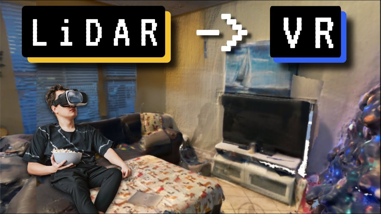 New Update LiDAR Scanning My House into VR