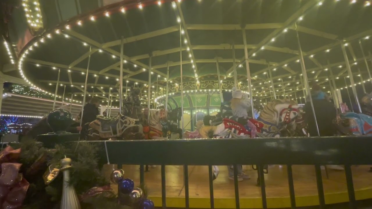 Grand Carousel and Drunk Wurlitzer 153 band organ at Carowinds