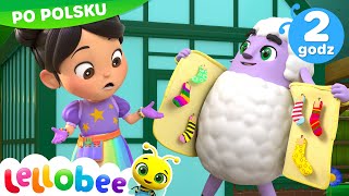 🧦 Czapka i skarpety od owieczki! 2️⃣godz.🐝Lellobee - Bajki i piosenki edukacyjne dla dzieci 🐝 Nauka