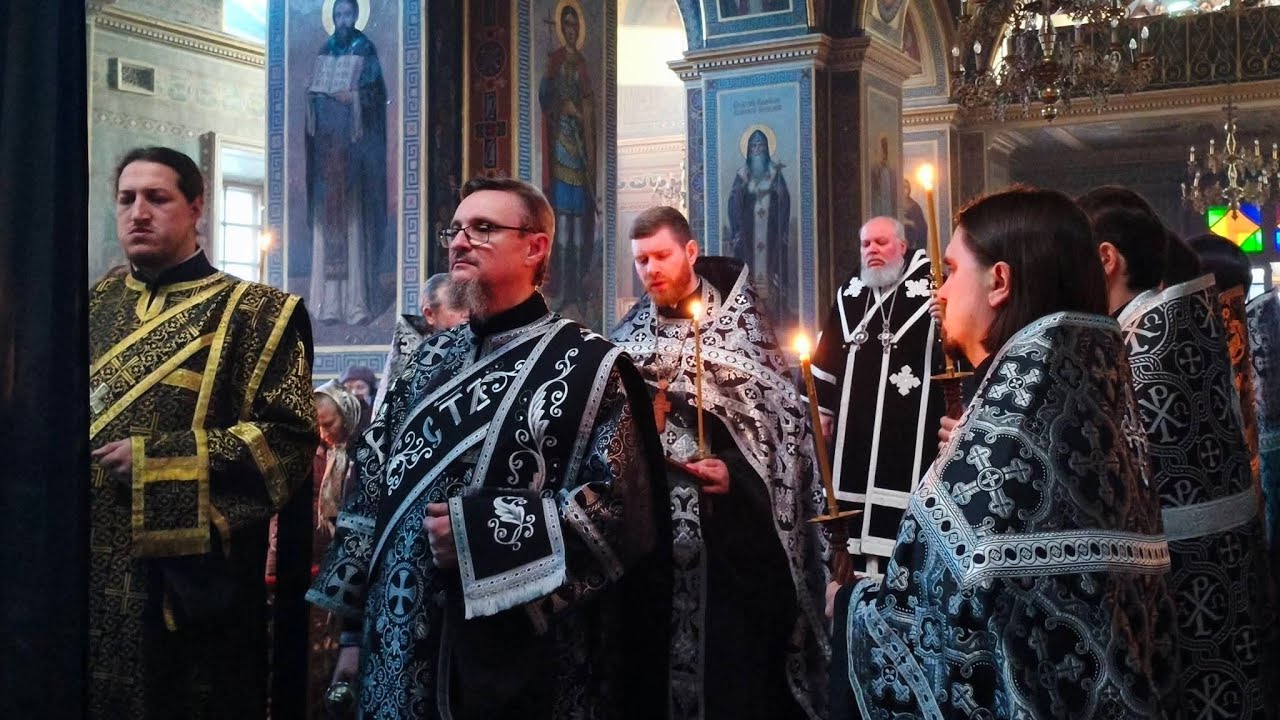 Чин Пассии в Кафедральном соборе