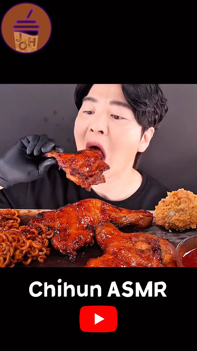 Mukbang Big Bites “SPICY KOREAN BBQ CHICKEN” ©️Chihun ASMR