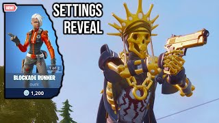 Why I’m not buying the “BLOCKADE RUNNER” SKIN and SETTINGS + “ORO” SKIN GAMEPLAY | Fortnite Shop