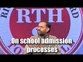 Yogendra Yadav talks about school