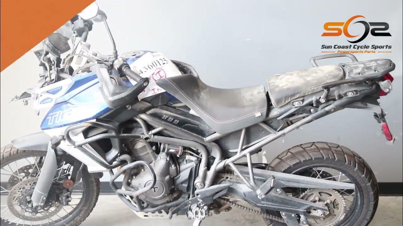 2018 Triumph TIGER 800 XCX Used Parts YouTube
