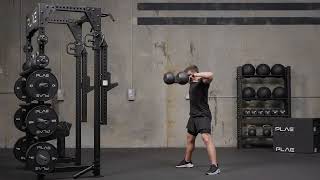 Double Hike Kettlebell High Pull Exercise