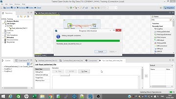 Lesson 2. Reading and writing a File in Talend